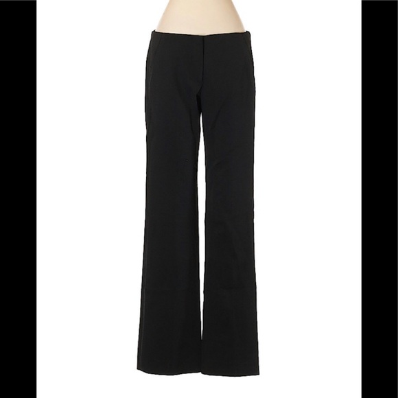 Theory Pants - Theory Black Trim Relaxed Dress Pants Size 2